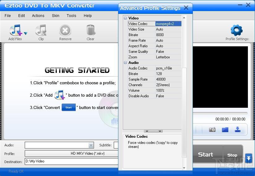 EZtoo DVD To MKV Converter,dvd转mkv,,dvd转换器