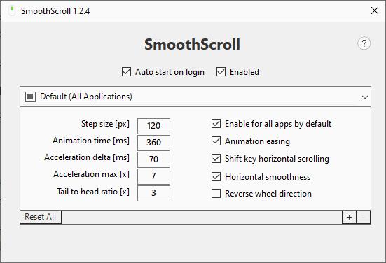 SmoothScroll下载,鼠标设置,鼠标增强