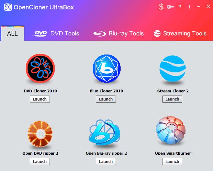 OpenCloner UltraBox下载,DVD刻录,DVD转换